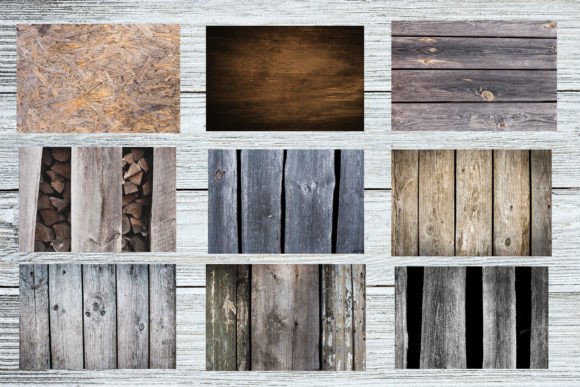 Download Vintage Wood Farmhouse Digital Paper - Vintage Collection