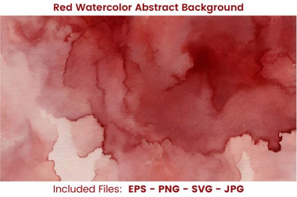 Download Christmas Watercolor Red Background - Christmas Collection