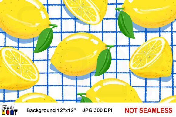 Download Lemon Paper Pattern Design Summer Lemon - Lemon paper Collection