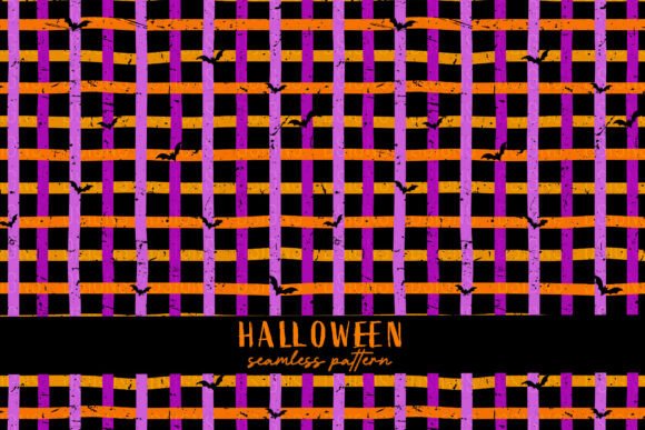 Download Halloween Vintage Bat Striped Background - Vintage Collection