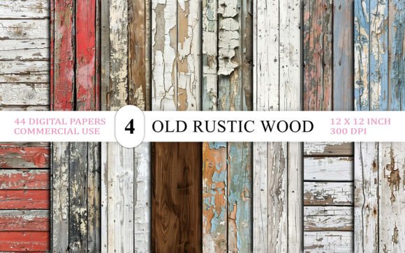 Download Vintage Rustic Wooden Texture Pack - Vintage Collection