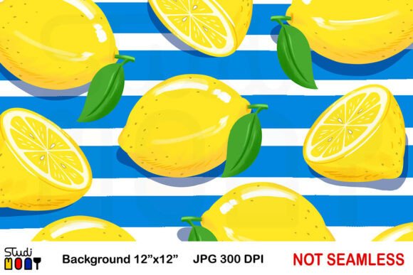 Download Lemon Paper Pattern Design Summer Lemon - Lemon paper Collection