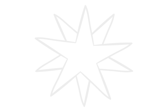 Download Star Shape Doodle. Ten Rays Line Icon - Premium Resources